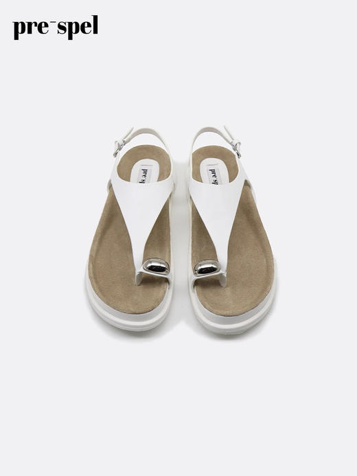 银指环人字勃肯凉鞋 商品图3