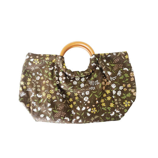 HUJI祤集Noble手提包插画花花 商品图1