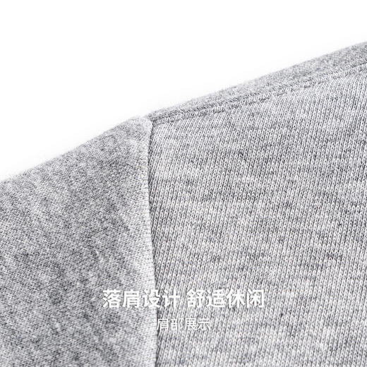 情侣款字母印花圆领套头卫衣2025秋季新款棉质宽松弹力上衣 商品图8