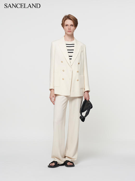 三石一澜SANCELAND丝毛西服SH35102019 商品图0