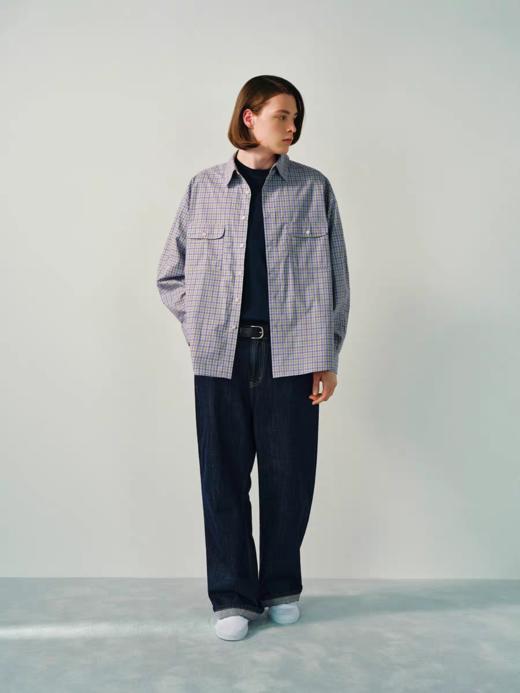 Evistub/E-5CCS048/色织复古格子衬衫 商品图1