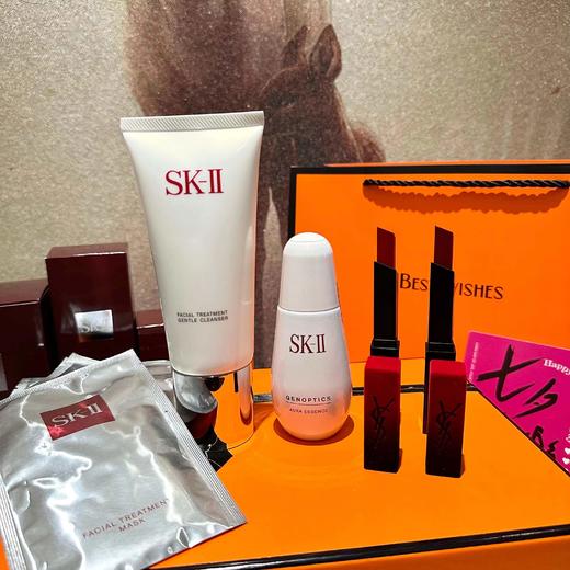 D090431满满的情人节礼物仪式感~面膜橙色蝴蝶结礼盒 商品图4