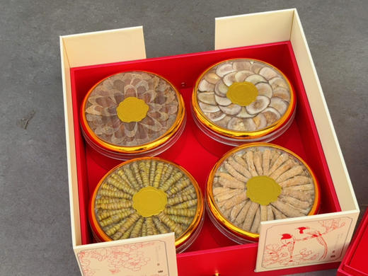 繁花似锦五拼双层礼盒（花旗参款） 商品图2