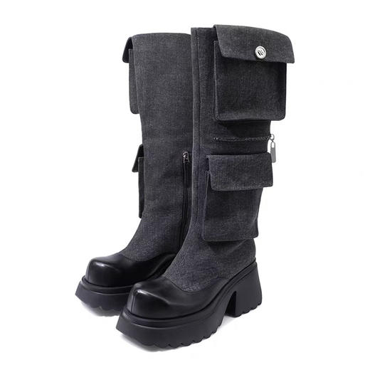 漫画腿口袋靴 商品图6