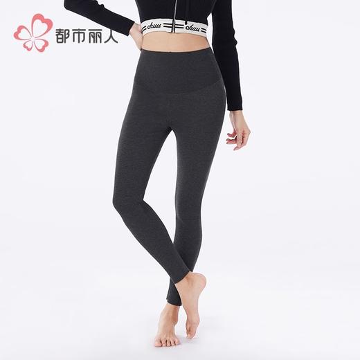 都市丽人保暖裤棉粘女士打底裤可外穿打底裤厚九分女裤LLH4B2 商品图2