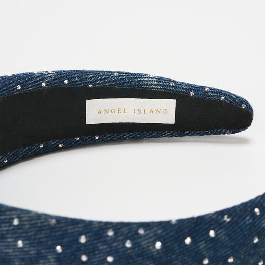 ANGEL ISLAND 深蓝牛仔发箍 百搭休闲发饰 商品图4