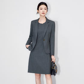 「高货wl」全新升级【铂金会员349/天猫469/差价120】(02543)洛诗琳优雅知性通勤西装2025秋季新款轻奢高级感外套女