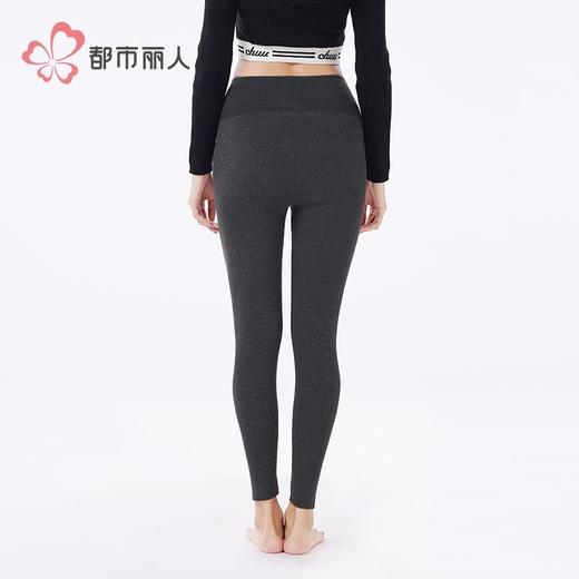 都市丽人保暖裤棉粘女士打底裤可外穿打底裤厚九分女裤LLH4B2 商品图4