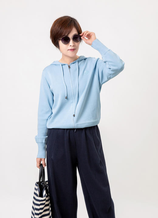 双头拉链针织外套 商品图0