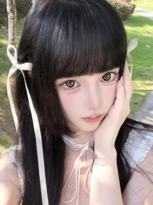 hanawink半年抛  甜甜圈杏仁/甜甜圈棕/甜甜圈粉 14.5mm 着色14.2 咖红/棕/粉 商品图3