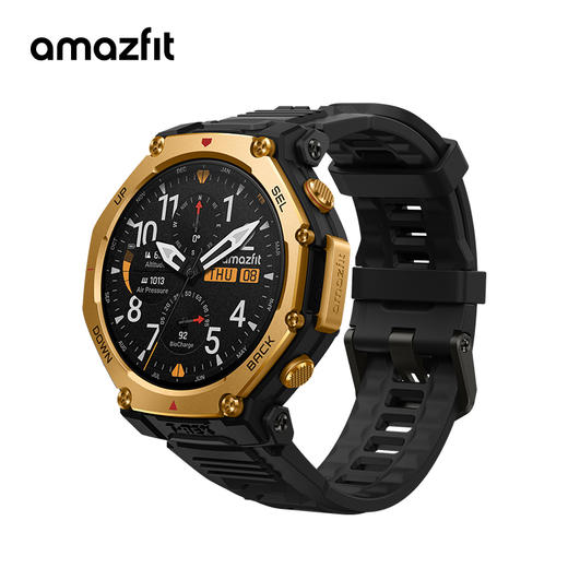 华米 T-Rex 3 Pro 户外运动跑步智能手表 48mm&44mm蓝宝石表镜 5级钛金属表圈  1.5英寸AMOLED屏幕 最高亮度3000尼特 180+运动模式 商品图4