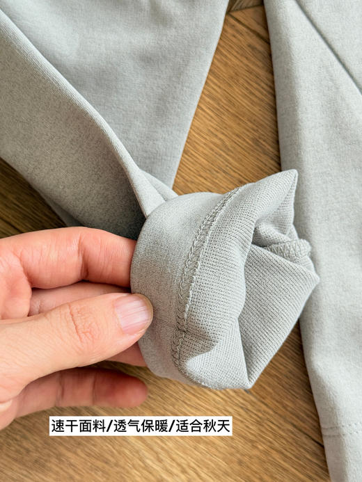 25秋-男士科*隆半拉链设计速干长袖T恤/上衣【包邮+三天无理由退换】 商品图4