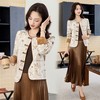 2025秋装新款重工刺绣撞色新中式短外套YJLY8609 商品缩略图2