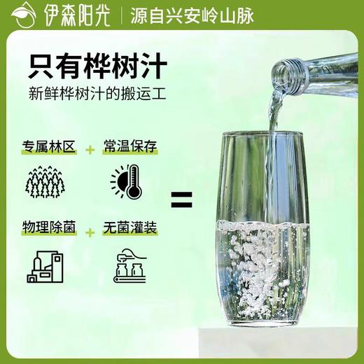 【顺丰包邮】黑河产区伊森阳光白桦树汁315ml/瓶 商品图1
