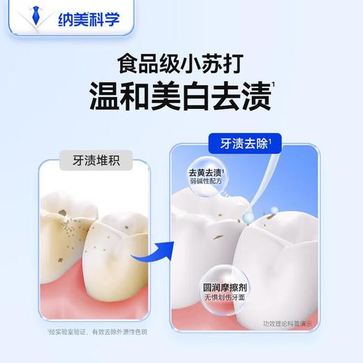 纳美小苏打基础护理牙膏160g 商品图1