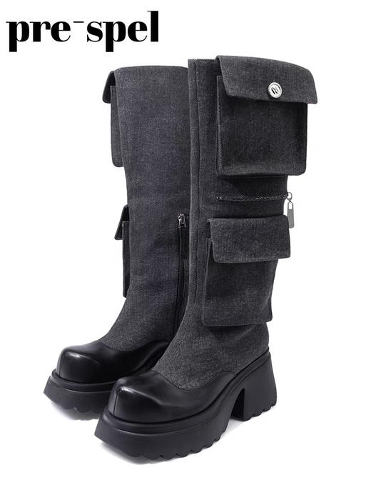 漫画腿口袋靴 商品图4