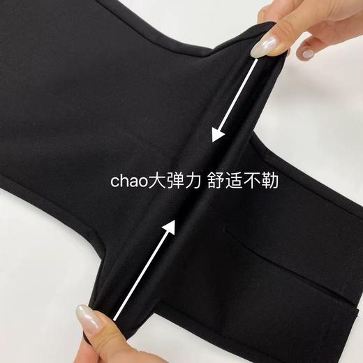 冰点价！仅限11.11！退货勿拍 直降到底！！【超值特卖】中缝开叉弹力休闲裤显瘦裤-喜出 商品图4