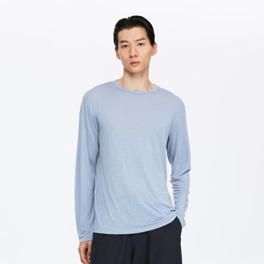 oneup天丝亚麻男式宽松长袖 商品图3