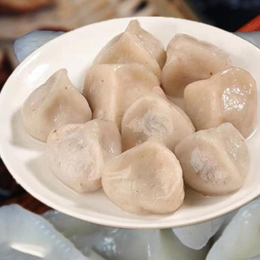 手工芋饺东游特色小吃Q弹爽滑可商用冷冻品 商品图3