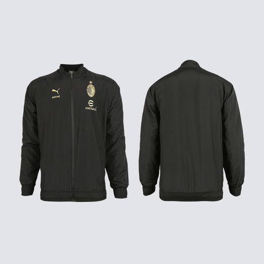 小李子PUMA彪马AC米兰男款足球运动训练赛前针织外套男773401 04 商品图4