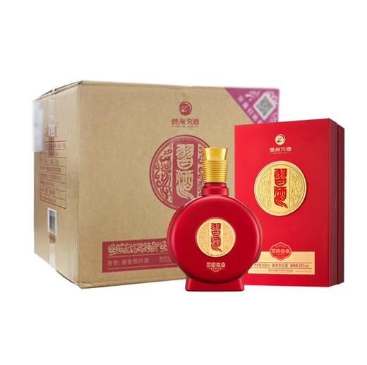 习酒喜宴53度 酱香型白酒 500ml*6（整箱装）--jmw 商品图0