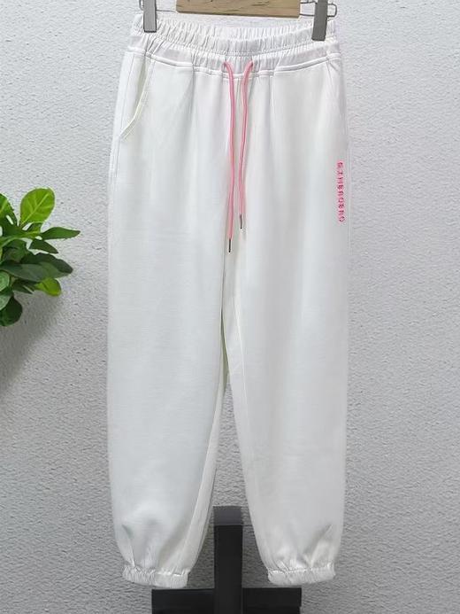 【秋上新】5516立体字母收口休闲卫裤-喜出 商品图2