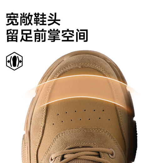 劳保鞋工装系列防砸防刺穿欧标钢包头凯夫拉橡塑底舒适轻便 商品图2
