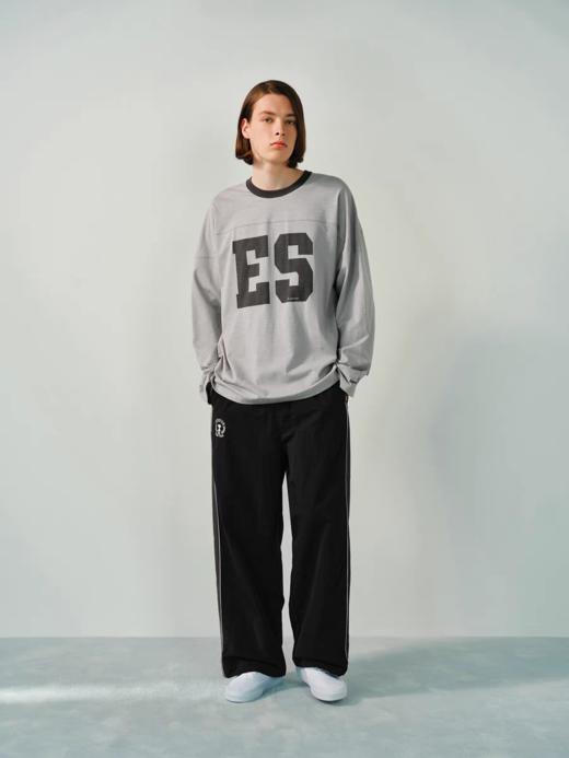 Evistub/E-5CCX153/舒爽竹节棉复古橄榄球T恤 商品图2