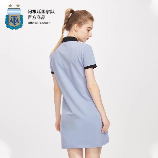 阿根廷国家队丨女款浅蓝POLO连衣裙 商品图4