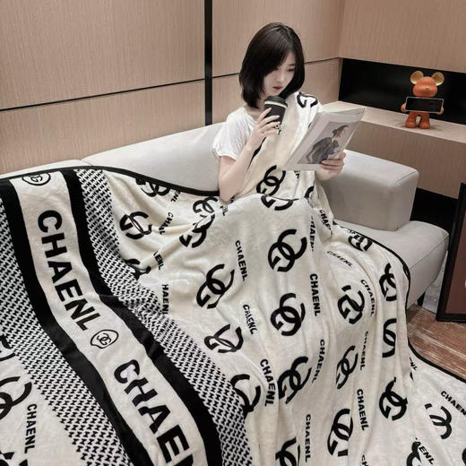 【家居百货】轻奢小香风双面绒毯//ins风绒毯！时尚达人的居家必备神器 商品图8