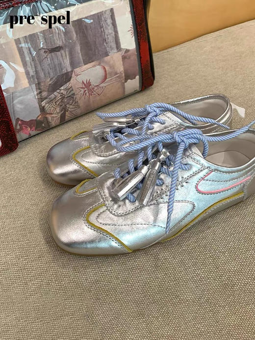 薄底流苏阿甘鞋 商品图5