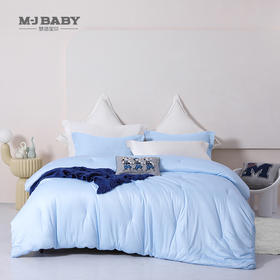 【6F】梦洁宝贝针织水洗裸睡抗菌四季被：软绵绵