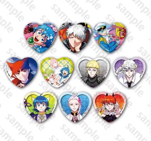 入间同学入魔了 心形吧唧 徽章 全10种 谷子 商品图0