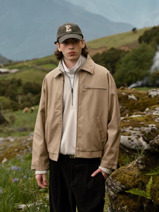 Evistub/E-4QWT698/底特律三色皮衣机车夹克 商品图2