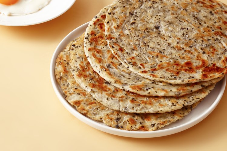 D【早餐爆款回归】花椒叶手抓饼 新口味黄油牛奶核桃