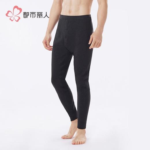 都市丽人打底裤男士保暖裤雅赛尔多层打底裤厚九分裤男裤FLH4C6 商品图2