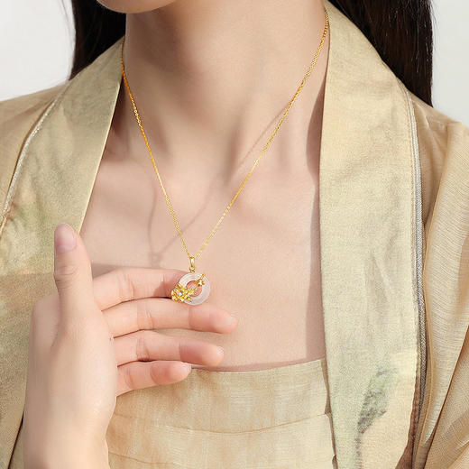 卡蒂罗/KADER  十二花神项链  新中式轻奢国潮好运相伴富贵吉祥小清新简约优雅大气锁骨链 商品图5