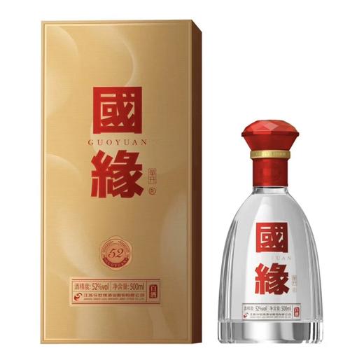 今世缘国缘 单开52度550ml 单瓶装-jmw 商品图0