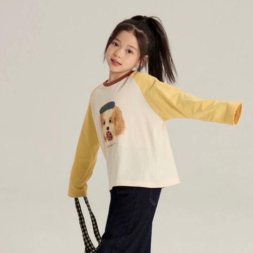 第二件0元，加入购物车下单【3A生姜抗菌莱卡插肩长袖T】爆单款 卡通图案精致萌趣 亲肤透气 单穿打底都合适 商品图0