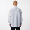 nanamica Regular Collar Stripe Wind 男女中性款条纹按扣衬衫 商品缩略图2