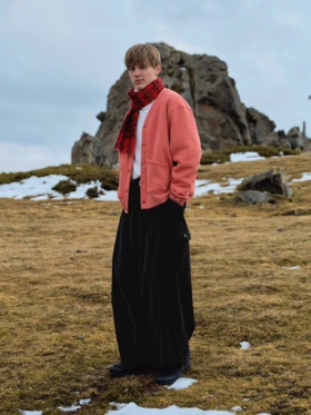 Evistub/E-4DCK950/进口重磅粗坑口袋工装裤