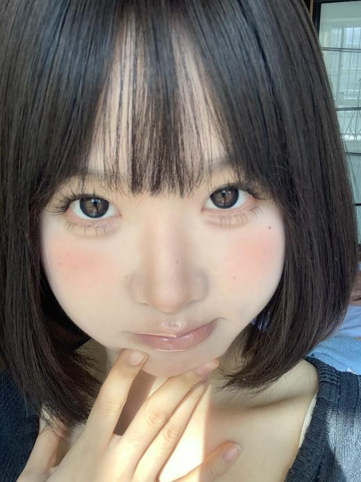 hanawink半年抛  黑粉扑扑/奶油泡泡/冰乌云 14.5mm 着色13.7 黑/棕/蓝 商品图6