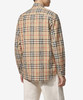 【新品特惠秒】Burberry博柏利 FW25 经典格纹棉质翻领长袖单排扣衬衫 男款 米色 80705771 商品缩略图5