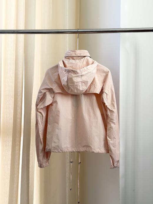 TY27-Burberry博柏利 SS25 纯色连帽双向拉链开合夹克外套 女款（QQ） 商品图8