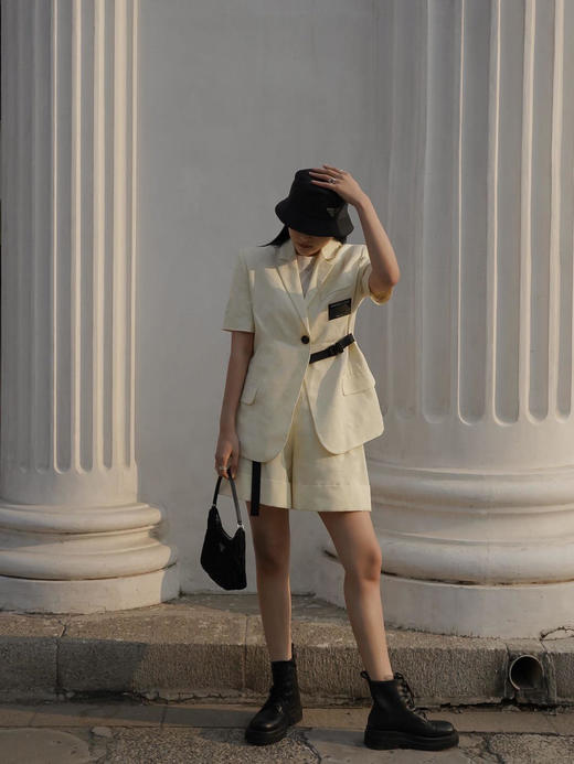 MJ07-PRADA普拉达  爆款纯棉防水高端渔夫帽(COCO) 商品图3