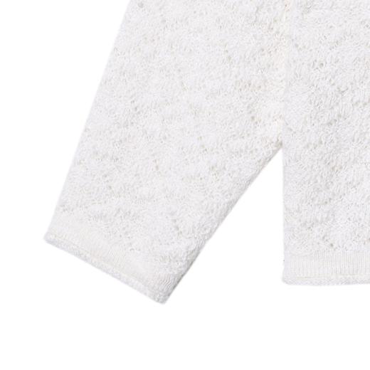 91287SDSA男士秋冬新款痞帅男装设计感系带宽松毛衣镂空翻领针织衫时尚 商品图4