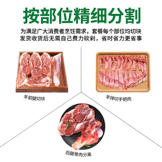 首鲜码头-盐池滩羊A 1500g（注：冷冻生鲜类商品不退，质量问题只换） 商品图3