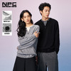 NPC潮牌撞色假二件亨利领针织毛衣男简约潮流秋季上新NP58SW01 商品缩略图0