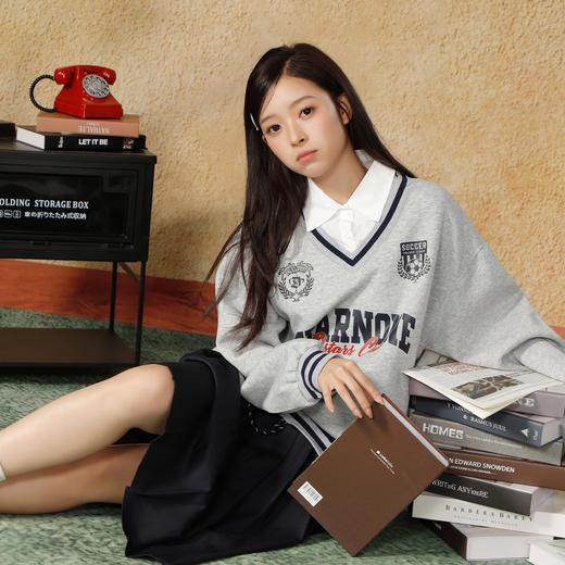 衬衫领学院卫衣-纪念日百货门店同款165244839 商品图0