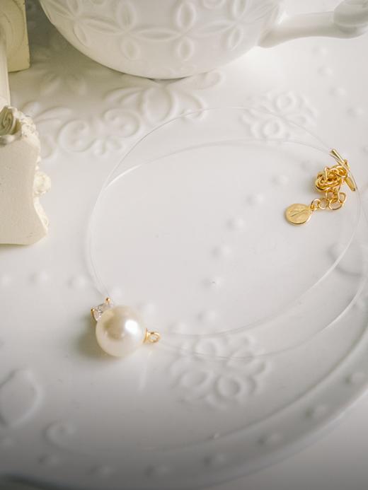 一抹温柔 施华洛高级感单珠项链JCF3NEK021 商品图5